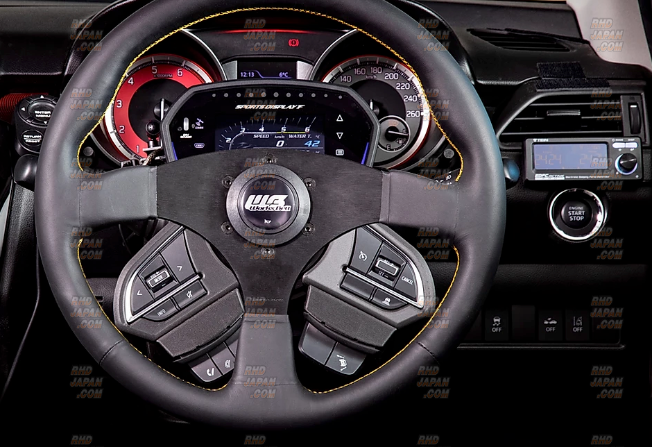 Works Bell Steering Wheel Switch Relocation Kit SRD Full Set - Swift Sport ZC33S